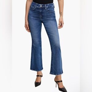 Good American Good Legs Soft Tech Flare Jeans